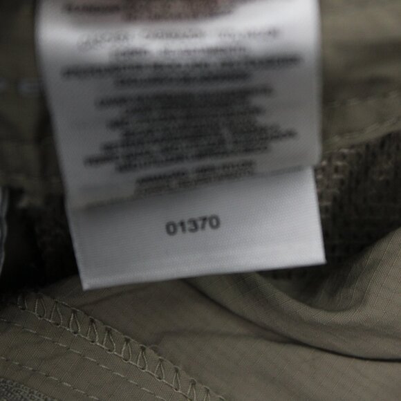 Columbia Silver Ridge Convertible Pants Mens 38x32 Beige Belted Cargo Omni-Shade - Picture 15 of 16